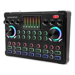 Soundcard thu âm livestream M3A đa năng hỗ trợ hát karaoke chơi nhạc kết nối điện thoại máy tính ổn định