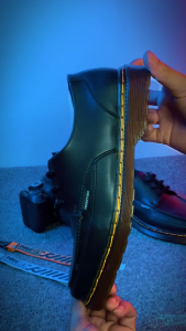 NS21 Sepatu Pria Pantofel Hitam Luxury NS