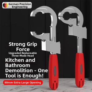 KUWUBIANJING | Multifunctional Plumbing Wrench Large Opening