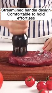 21 Pin Meat Tenderizer Needle Steak BBQ Beef Chicken Veal Pork Chop Loose Cooking Kitchen Cooking Jarum Pelembut Daging