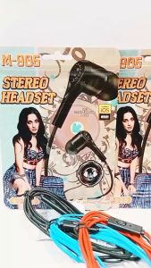 Handsfree Stereo + Mic M-905 High Quality Stereo Earphone Headset Extra Bass