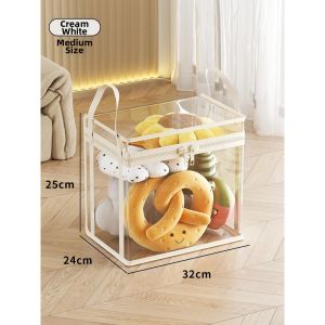 evesigar | Transparent Large Capacity Storage Box For Stuffed Toys
