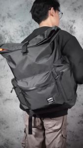 ANT Project - SHANKS Tas Backpack Casual Full Black Waterproof