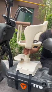 เบาะเสริมเด็กนั่ง เบาะที่นั่งเด็ก แถมเข็มขัดรัดฟรี เบาะเด็ก ปรับความสูงได้ เหมาะสม 6 เดือน-6 ปี เบาะนั่งเด็กโครงเหล็กแข็ Good Day เบาะเสริมเด็กนั่ง สำหรับ มอเตอร์ ไซด์ มอเตอร์ไซค์ ปรับความสูงได้ แถมเข็มขัดรัดฟรี