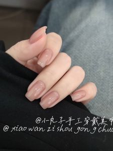 Nhựa Giả Móng Tay Thủ Công Ice through Natural Màu Sắc Phù Hợp Cho Đám Cưới Và Phụ Nữ Mang Thai Màu Trung Tính Nhựa Giả Móng Tay