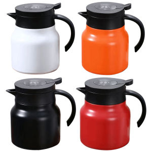 [Vodool Flagship Store]800/1000ml Thermal Insulation Teapot with Tea Filter Vacuum Insulation Kettle Large Capacity Coffee Thermal Jug for Home