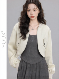 YOUXIANG | Áo Khoác Cardigan Pha Trộn Dành Cho Mùa Thu