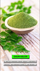 Moringa Kapsul Ekstrak Daun Kelor Multivitamin Kesehatan Tubuh 60 Kapsul