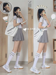 YONEX Official Badminton Skirt 220059 Sport Base Layer Quick Dry Breathable Womens Fitness Yoga Gear Badminton Uniform