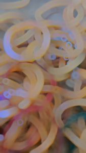 KARET BUNGKUS NASI RUBBER BAND IKAT PLASTIK ES PENTIL LUBANG BESAR 500 GRAM TERMURAH