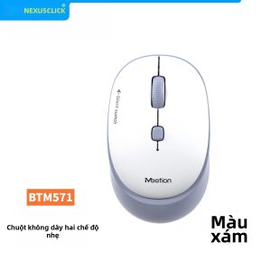 Chuột Không Dây NexusClick Dual Mode 3200 DPI Type-C Có Thể Sạc Lại 3 Triệu Lần Bấm Chuột Chơi Game Cho Máy Tính Văn Phòng Có Thể Điều Chỉnh Hướng Tay Phải Im Lặng