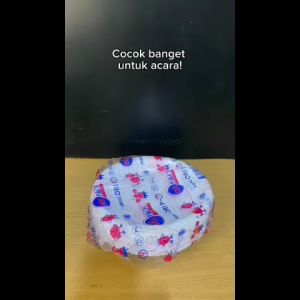 Mangkok Plastik Tebal Putih Sekali Pakai M6 uk 6 inch Sedang / M7 uk 7 Besar Mangkuk Makan Pack JSP