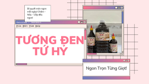 Tương đen Tứ Hỷ bình PET 5kg 1kg 500gr