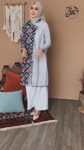 Atasan Tunik Batik Modern: 4 Pilihan Warna