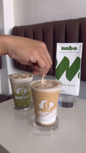 NOBO Coconut Milk 1L – Barista-Grade Froths Like Dairy Vegan No Preservatives | Plant-Based Milk for Coffee & Cooking