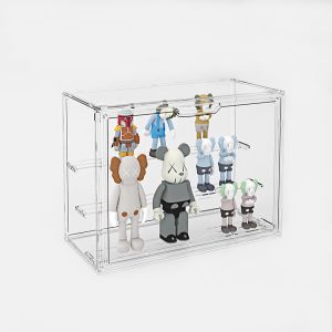กล่องอะคริลิคใส กล่องใสเก็บของ Labubu ขนาดใหญ่ มีความโปร่งใสสูง ดีไซน์สวยงาม กันฝุ่นกันความชื้น