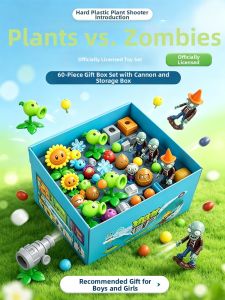 CHANZHE | Plant vs Zombies Soft Gel Toy Set