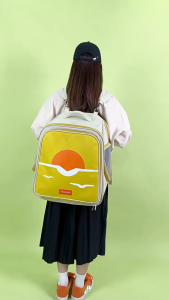 กระเป๋าเป้ใส่สัตว์เลี้ยงขยายเพิ่มพื้นที่ได้