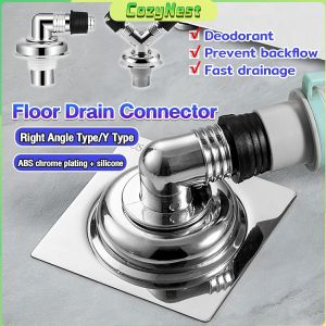 C.N. Washing Machine Floor Drain Connector Deodorization Anti-Overflow Three-Way Dual-Use Floor Drains