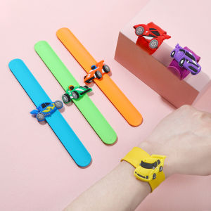 Racing Car Theme Boys Birthday Party Decorative Bracelet Childrens Cartoon Small Gift Photo Prop Aluminum Balloon Ring