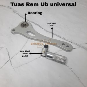 Tuas Rem Underbone Custom Model New Pnp Universal Ub
