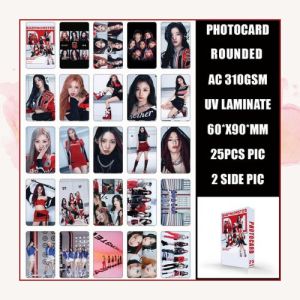 Photocard Baby Monster PREMIUM (2 SISI) - 1 PACK isi 25PCS