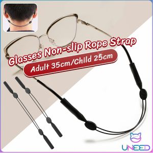 Need Glasses anti-skid rope strap Adjustable length Adult/child elastic silicone glasses strap 25cm 35cm