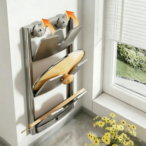 LUTUMEI | Suction Mounted Kitchen Organizer Foldable