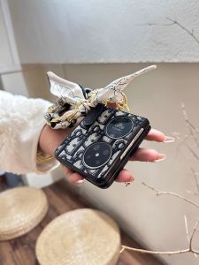 Applicable to Huawei Pocket2 Phone Case Silk Scarf Chain P60pockets Classy New Arrival Shell P50 Foldable Foldable Screen Cross Body Lanyard Womens Protective Case Wrist Strap Protective Cover