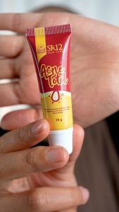 KRIM JERAWAT TOTOL SR12 BPOM AMAN / MENGEMPESKAN JERAWAT / CREAM TUMPAS JERAWAT