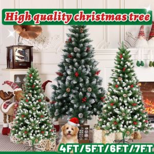 High Quality Christmas Tree 4FT/5FT/6FT/7FT Christmas Tree Decoration Set Xmas Tree Christmas Decor
