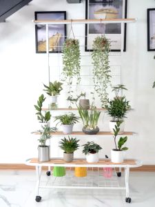 Rak Bunga Susun Besi Tingkat 3 / Rak Bunga Minimalis / Rak Pot Bunga Susun Besi