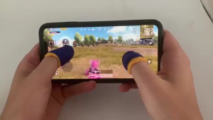 Lenovo ERAZER Gaming Finger Sleeves for Mobile Anti-Slip Comfortable High Sensitivity Sweat-Proof Perfect for PUBG Free Fire Mobile Legends and Other Mobile Games