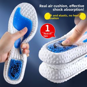 LINGMIAO | Mens Running Shoe Insoles Shock Absorption Long-lasting Comfort Thick High Elasticity Cushioning