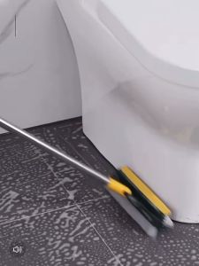 Sikat WC Kamar Mandi 3in1 Alat Sapu Wiper Lantai Magic Broom Serbaguna
