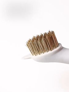 Sikat Kawat Baja Pembersih Kompor Stove 3In1 Sikat Tembaga Nylon Wire Brush