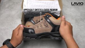 Sepatu Gunung Pria Outdoor Hiking Tracking Lavio elektra Best Quality