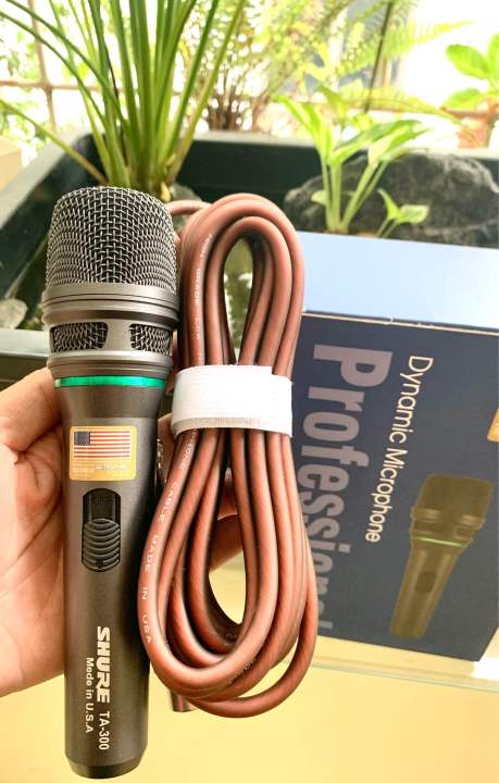 Mic cao cấp karaoke Ta 300 cực hút tiếng, hình thức đẹp . | Lazada.vn