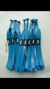 Set Tali Sandal Japit Pria Dewasa Serat Elastis Warna-Warni Tahan Lama