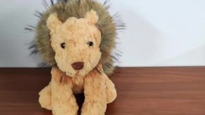 23cm Super Soft Cute Lion Plush Toys Movie Stuffed Animals Cartoon Lion Dolls Toys for Kids Room Decor Girls Boys Birthday Gifts