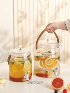 【Summer essentials】4L/6L/10L/18LCold Water Kettle with Faucet Drink Dispenser Cold Water Bottle With Faucet Juice Bucket 冷水壶—COD