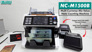 Effice Depot - Valuescan NC-M1500B (2025) Mix Value Money Bank M1500 Note Counting Machine