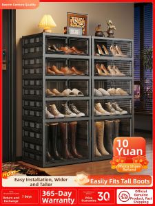 BOENIN | Tủ Đựng Giày Treo Tường Chống Bụi Trong Suốt