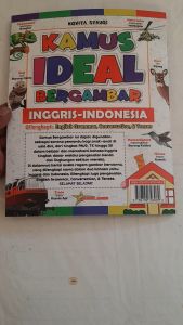 Buku Kamus Ideal Bergambar Inggris-Indonesia Untuk PAUD TK SD & Umum