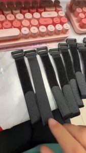 Pengikat Kabel Velcro Strap Cable Organizer Nylon 10 PCS