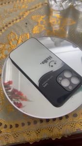 Ốp lưng IPHONE 16  Iphone 16 pro Iphone 16 Pro Max Mặt lưng kính cường lực tráng gươnghỗ trợ sạc không dây