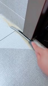 SS* Long Gap Cleaning Brush: Household Tile & Narrow Joints Scrubber