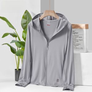 TUCANO UPF50+ Ice Silk UV Protection Clothing Mens Summer New Outdoor Sports Jacket Lightweight Breathable Quick Dry Ultra Light