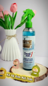 Chai Xịt Vệ Sinh Denkmit  Đồ Gỗ Nội Thất Nhựa Kính Kim Loại Đánh Bóng Chống Tĩnh Điện 300ml nhập khẩu Đức
