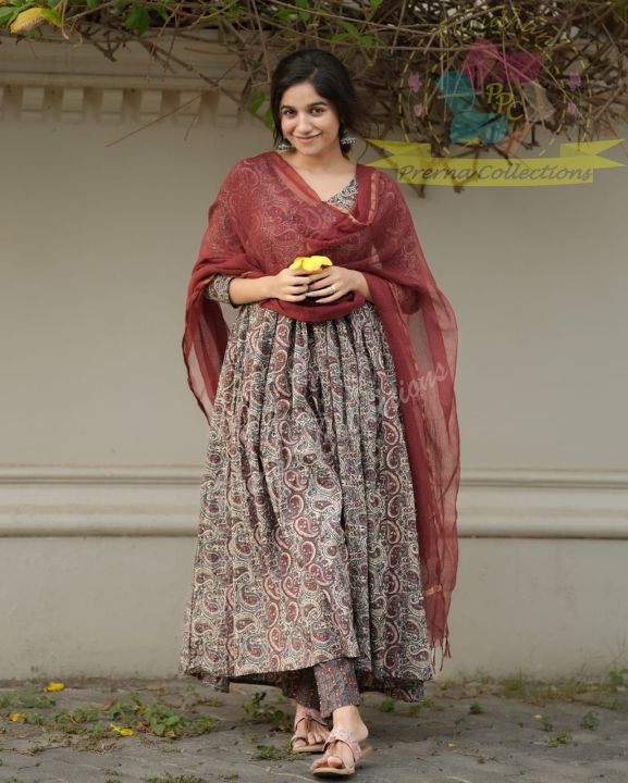 Kalamkari punjabi suit best sale